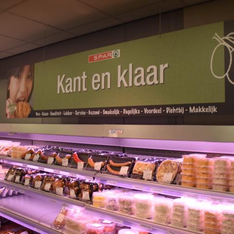 Lambrechts Spar supermarkt beginnen – versafdeling